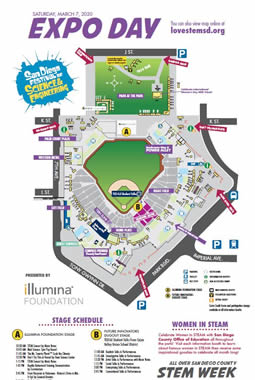 2020 Science Festival Map